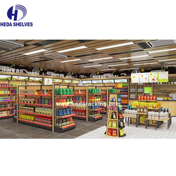 Projekt stojaka na supermarket